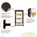 Ver imagem 3 de Fruteira de Chao Cozinha Tampo Madeira Florenca de Ferro