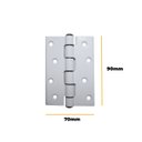 Ver imagem 4 de Dobradiça em Alumínio Branco 90 x 70 mm para Portas 6 Peças