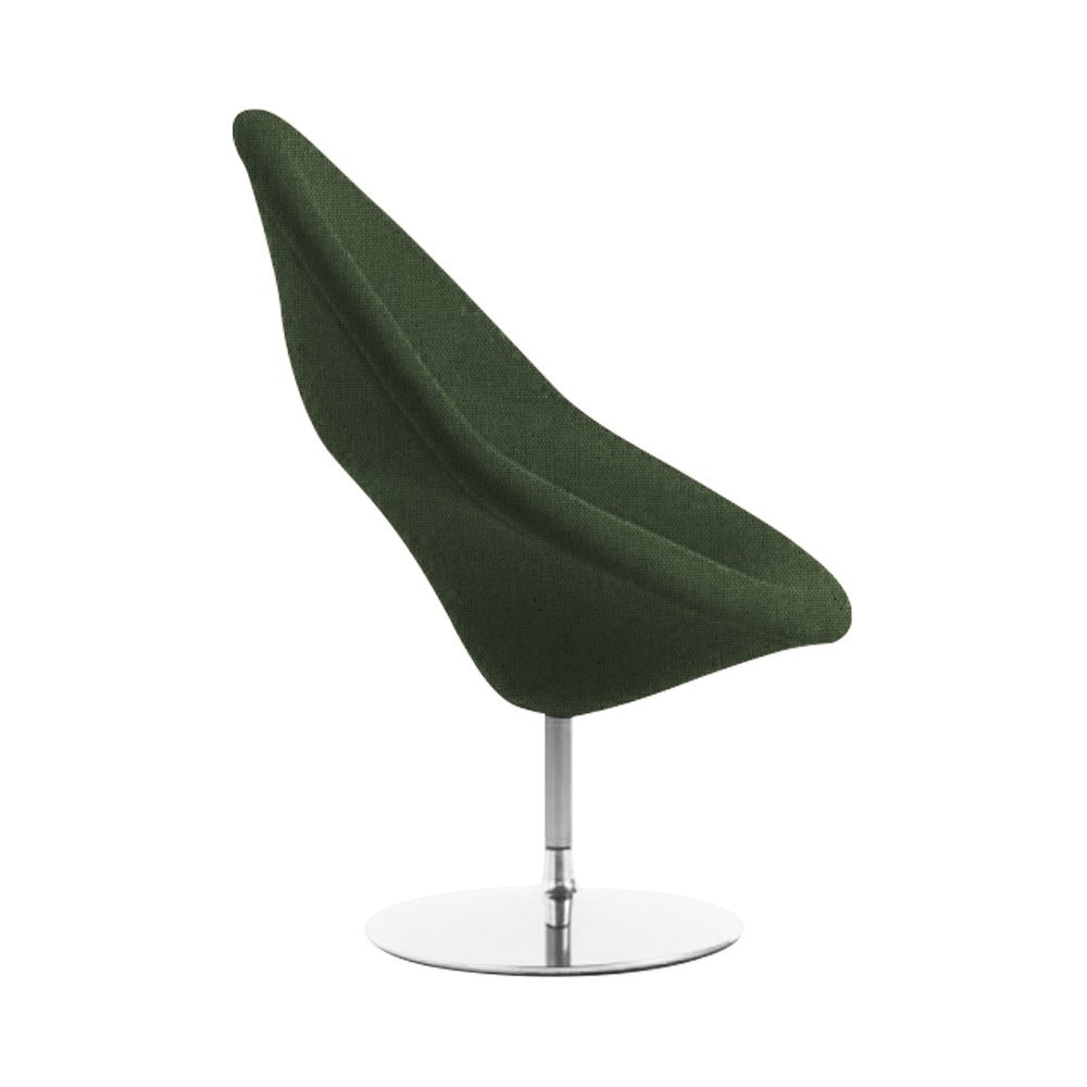 Poltrona Design Gondula Linho Verde - 2