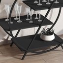 Ver imagem 3 de Adega Jb 4009 Luxo Preto Pe Preto - Moveis Jb