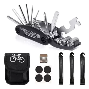 Kit Reparo Bike Ferramentas Chaves Remendo para Pneu