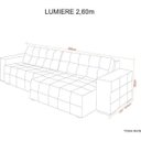 Ver imagem 3 de Sofa Retratil 4 Lugares 260Cm Lumiere 