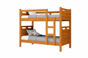 Ver imagem 1 de Cama Beliche Solteiro com 2 Colchões D23 Escada e Grade Proteção para Quarto Infantil e Juvenil:Natu