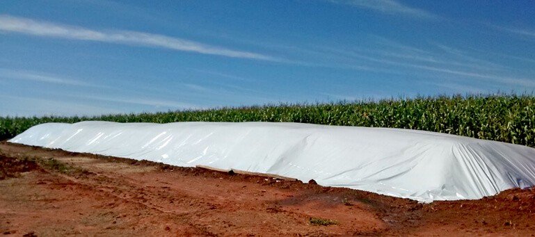 Lona Silagem Dupla Face Branca/Preta 6x50m - 39kg - 6x35 - 7