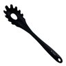 Pegador de Macarrão Massas em Silicone Utensílio para Cozinha Preto - 1