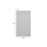 Painel P/ Lavabo até 60 Pol Modular 1.4 Ripado 141x250cm Gris Fosco - Linea Brasil - 3