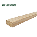 Ver imagem 2 de 50 Ripas/sarrafos de 2x4x30 Cm Madeira de Pinus