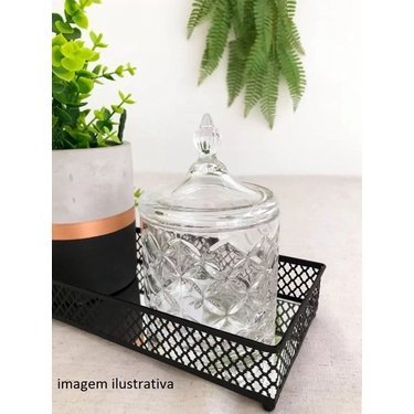 Ver imagem 4 de Bomboniere Pote de Vidro Decorativo Para Balas Guloseimas