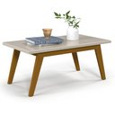 Ver imagem 1 de Mesa de Centro para Sala Madeira Retangular Prism Patrimar Off White