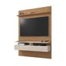 Painel para TV até 45 Polegadas 135cm 2 Nichos 2 Portas 1 Prateleira New Smart Versátile Casa D - 5