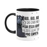 Caneca Boi da Cara Preta em Cerâmica Colorida 325ml - 1
