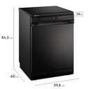 Ver imagem 5 de Lava-Louças Electrolux 14 Serviços Preta com Programa Lava e Seca 50 Min (LP14E) - 127V