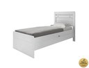 Ver mais imagens de Cama Solteiro Reforçada com Baú e Colchão Solteiro D20 Larissa Mdf/mdp Branca