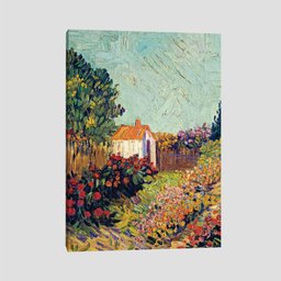 Quadro Van Gogh Paisagem 1928 Tela No Chassi 63X42Cm - 1