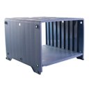 Ver imagem 6 de Gaveteiro Plástico 1 Gaveta Kz Container Azul/Jacaranda