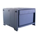 Ver imagem 1 de Gaveteiro Plástico 1 Gaveta Kz Container Azul/Jacaranda