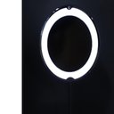 Ver imagem 2 de Espelho Maquiagem LED 10X Zoom Iluminado Antiembacante Banheiro Box Parede Mesa Ventosas Barbear Dep
