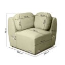 Ver imagem 4 de Sofá Modular de Canto Orla CabeCasa MadeiraOriginals