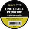 Linha Pedreiro Nylon 0,8 Mm 50 Metros Transparente Tradestar - 4