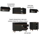 Ver imagem 5 de Armário de Cozinha Completa 260cm Preto Reims Madesa 10