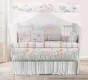 Ver imagem 6 de Kit Berço Enxoval de Bebê Floral Borboletas - Kt522