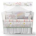 Ver imagem 2 de Kit Berço Enxoval de Bebê Floral Borboletas - Kt522