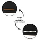 Ver mais imagens de Balcão Multiuso 3 Portas e Armário Aéreo 4 Portas Luni Savana / Preto