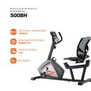 Ver imagem 3 de Bicicleta Ergométrica Horizontal Athletic 500bh Magnética 8 Níveis 110kg Ideal para Cardio e Reabili