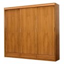 Ver imagem 2 de Guarda-Roupa Solteiro 3 Portas 7 Gavetas Naturalle Josandro