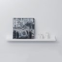 Ver imagem 2 de Prateleira Premium Criativa (Selo Fsc) 60 x 9 cm Branca com Revestimento Melaminico Bemfixa