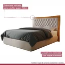 Ver imagem 5 de Cabeceira Queen em Madeira Maciça 