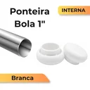 Ver imagem 2 de 200 Ponteira Interna Bola 1 Polegada Cadeira:Branco