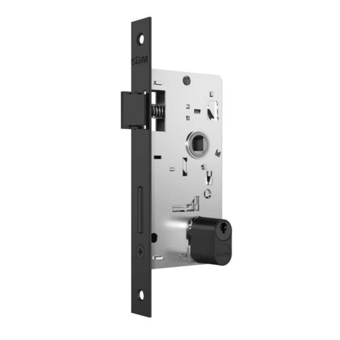 Fechadura Classic 3200 Externa Roseta Quadrada- Black - Stam