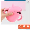 Ver imagem 5 de Copinho de Bebê com Alça Infantil +6m Bico de Silicone Rosa