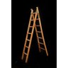 Escada Madeira Abre-Estica 07 degraus - Tremaza - 1