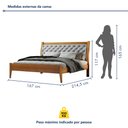 Ver imagem 6 de Cama Casal Queen 160cm Vivare
