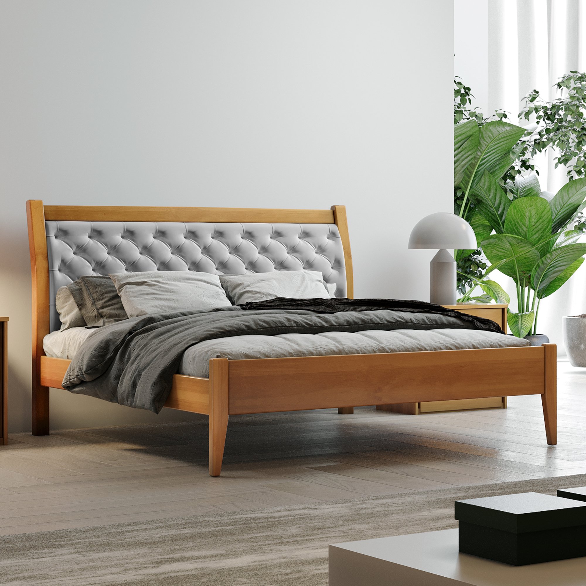 Cama Casal Queen 160cm Vivare