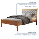 Ver imagem 4 de Cama Solteiro 90cm Vivare