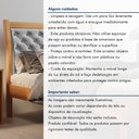 Ver mais imagens de Cama Solteiro 90cm Vivare