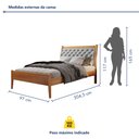 Ver imagem 6 de Cama Solteiro 90cm Vivare