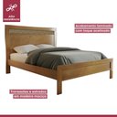 Ver imagem 2 de Cama Casal 140,5cm com Ratam Império