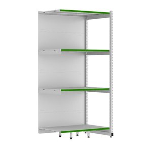 Rack Parede 202 Fit 60 Continuação Branco 90x60 Pe Verde