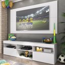Ver imagem 1 de Rack com Painel TV 65" Holanda Multimóveis BR3059 Branco