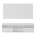 Ver imagem 6 de Rack com Painel TV 65" Holanda Multimóveis BR3059 Branco