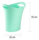 Ver imagem 2 de 10150014 - Cesto para Lixo VERDE PASTEL - MAXCRIL