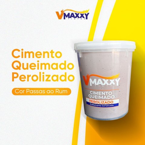Cimento Perolizado 1,6kg Passas Ao Rum