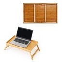 Ver mais imagens de Bandeja Mesa Notebook Bambu Dobravel Rustica Apoio Madeira Cafe da Manha Cama Sofa Suporte Home Offi