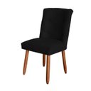 Ver imagem 5 de Cadeira Cozinha Sala de Jantar Penteadeira Estofada Paris Suede - Twdecora
