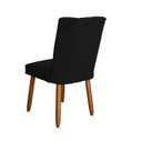 Ver imagem 3 de Cadeira Cozinha Sala de Jantar Penteadeira Estofada Paris Suede - Twdecora