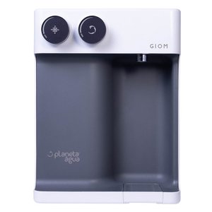Purificador de Água Natural, Gelada e Alcalina Giom - 220v- Código 7003 B/c (branco /chumbo)